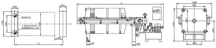 1000型程控全自動壓濾機(圖1)